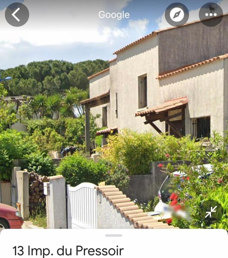 Chambre, Terrasse Et Piscine De L'Impasse Du Pressoir Le Crès Exterior foto