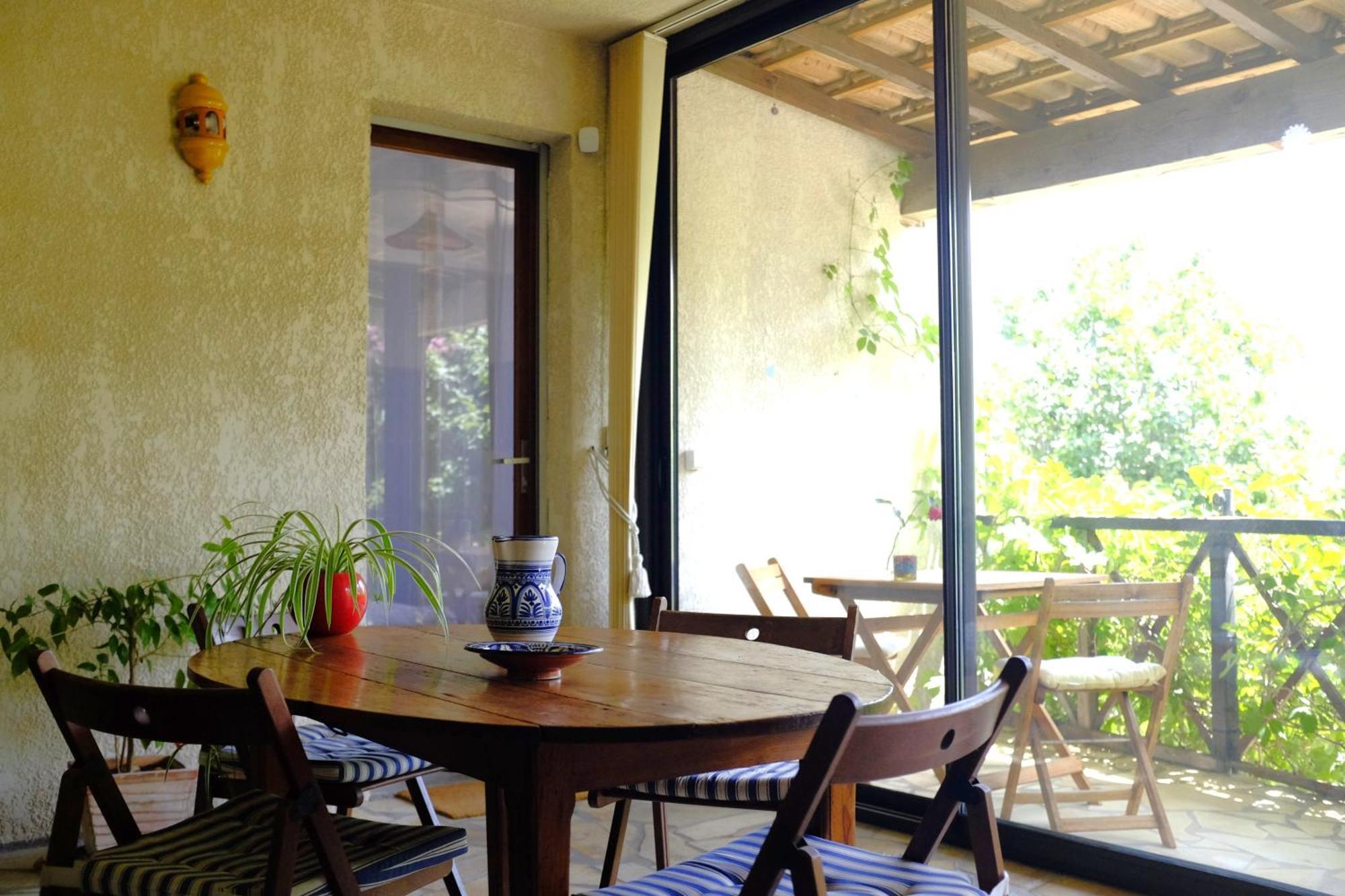 Chambre, Terrasse Et Piscine De L'Impasse Du Pressoir Le Crès Exterior foto